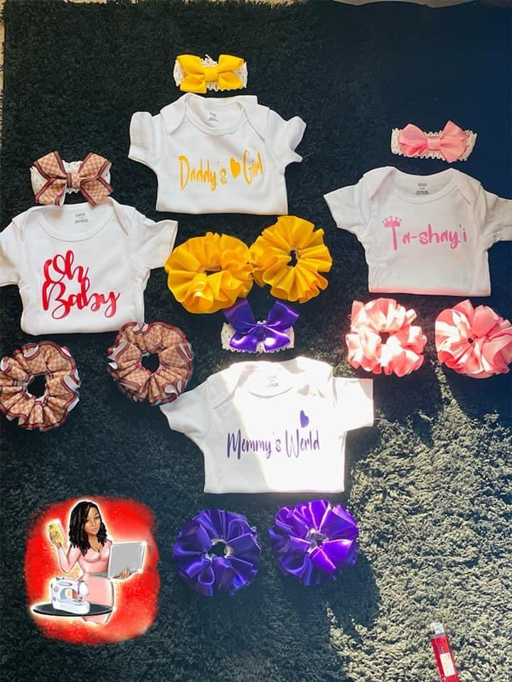 Shirt, Anklet, and Bow Set