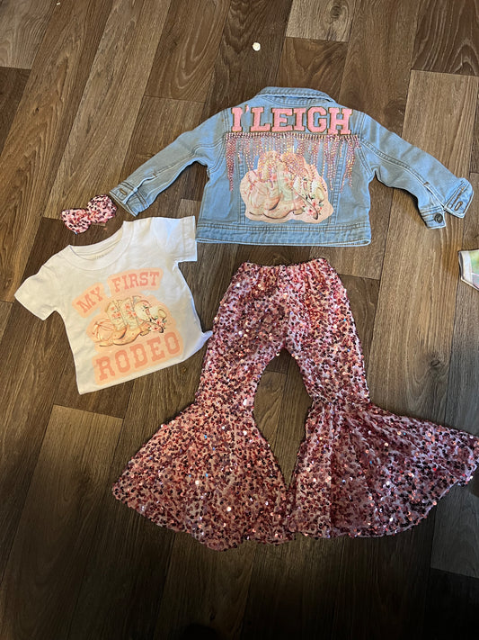 Glistening pants set ❤️