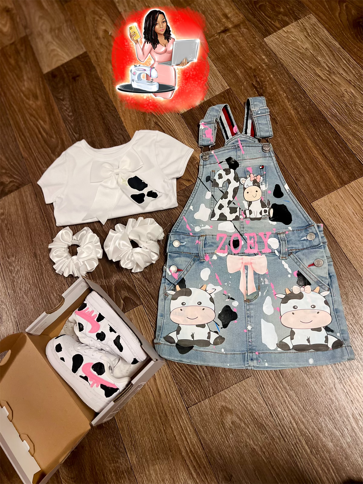Jean Skirtall Set