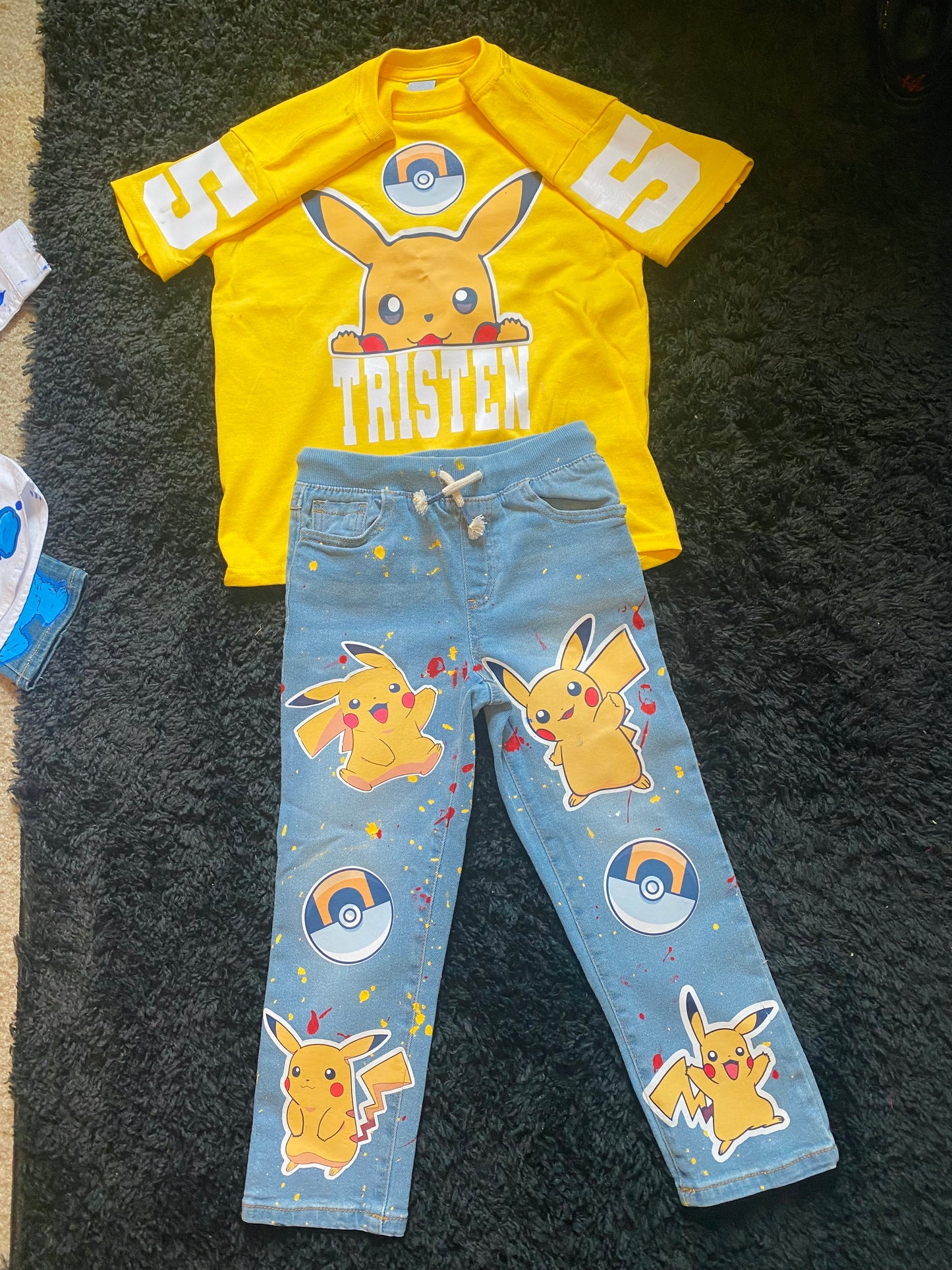 Shirt and Jeans Outfit
