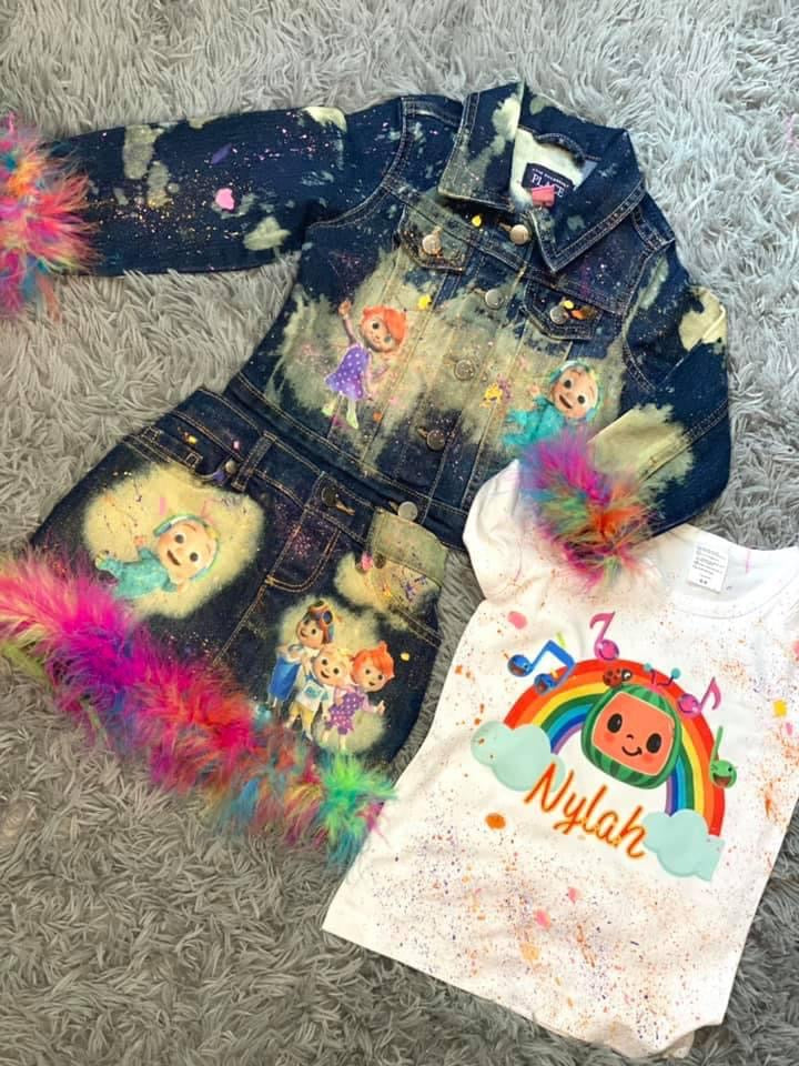 Jean Jacket w/ Jean Skirt or Pants