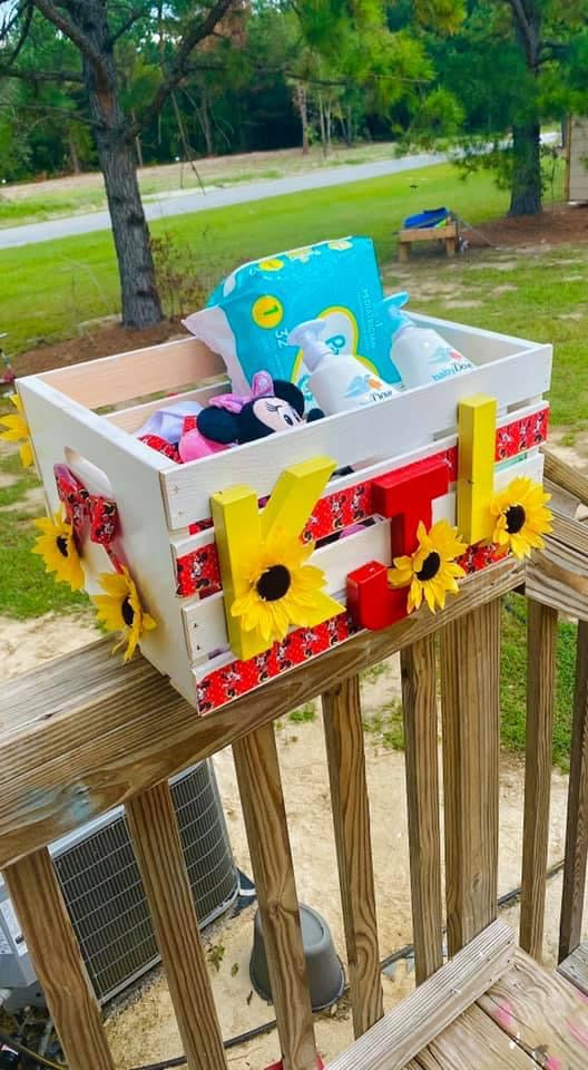 Baby Shower Crate