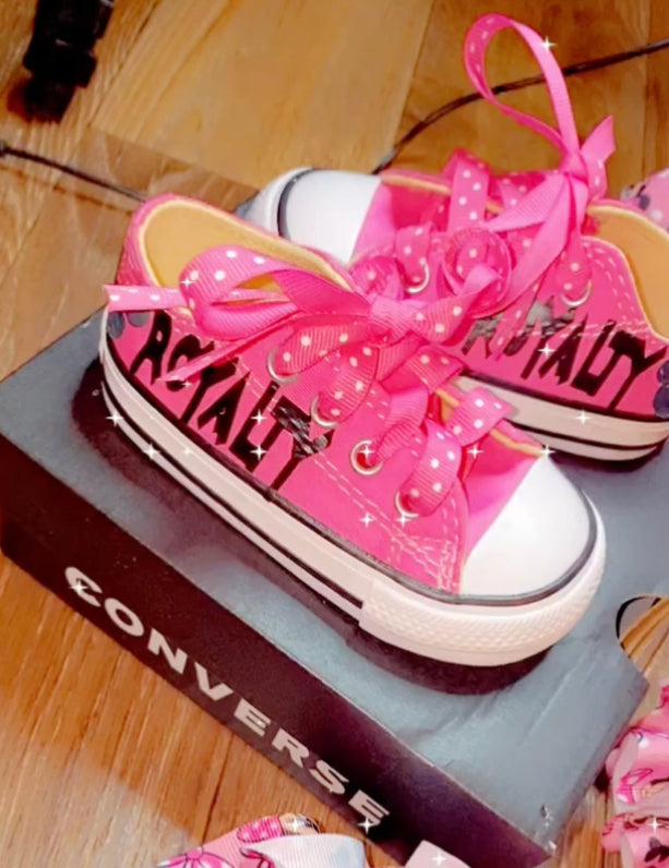 *TODDLER SIZE ONLY* Customs Vans, Converses, Forces